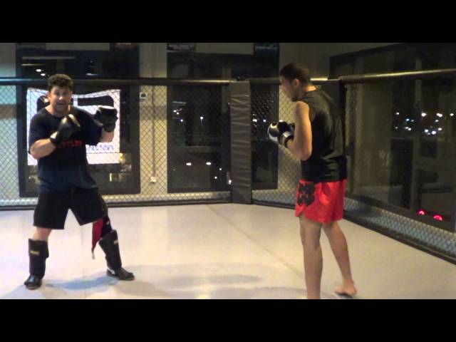 Learn UFC MMA many Spinning Backfist Combinations Muay Thai Kickboxing Newton vs Mo KO!