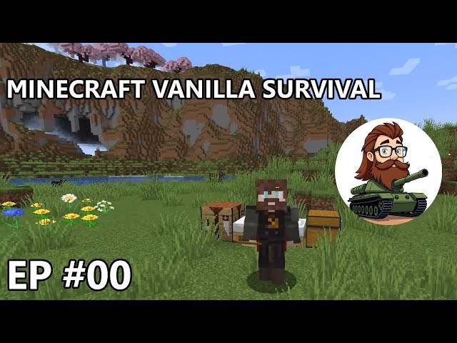 Minecraft Vanilla Survival EP #000 - AN INTRODUCTION, A NEW START & MYSTERIOUS NOISES