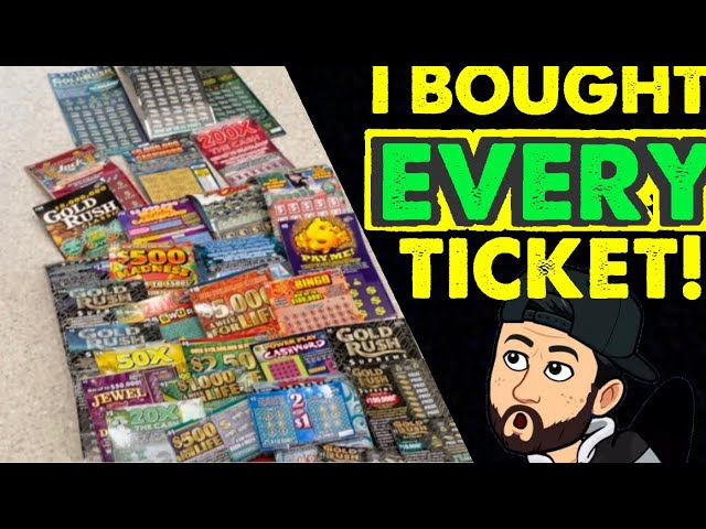 I Scratched EVERY Ticket in the Store!!