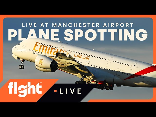 ♦️ LIVE Manchester Airport Plane Spotting - 04/01/25 - Final Jet2 757 flights