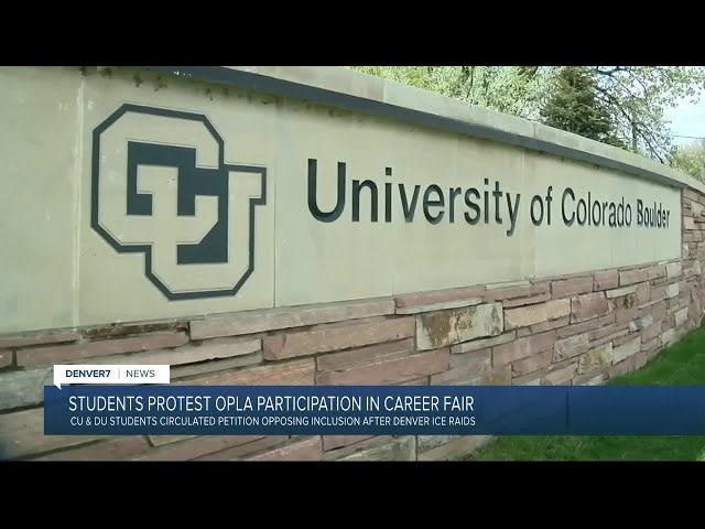 Hundreds of CU, DU students oppose inclusion of ICE legal advisor in career fair