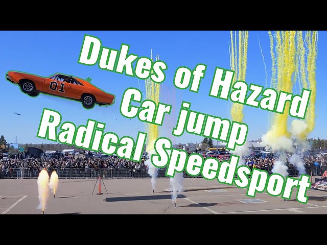 Duke's of Hazzard car jump | Radical Speedsport 50th Anniversary