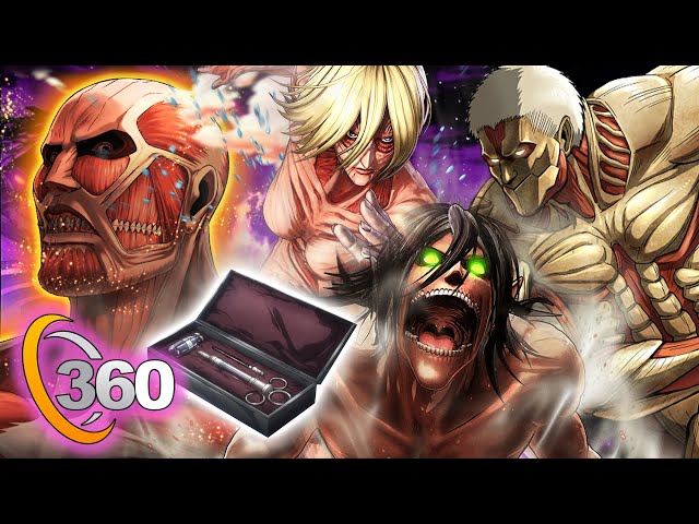 360° YOU Choose Which Titan to Become - Attack On Titan YT Game