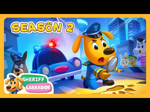 🔴LIVE | Sheriff Labrador Season 2 All Episodes | Kids Cartoon | Safety Rules for Kids