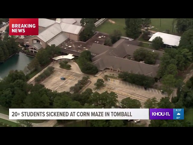 More than 20 students sickened at corn maze in Tomball