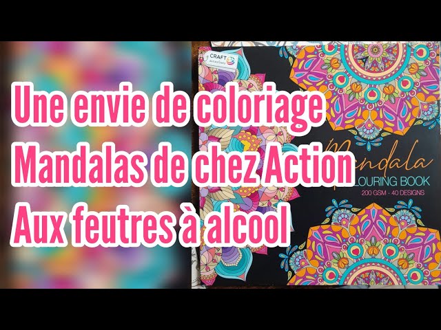 Une envie de coloriage MANDALAS de chez ACTION Je le fais avec vous