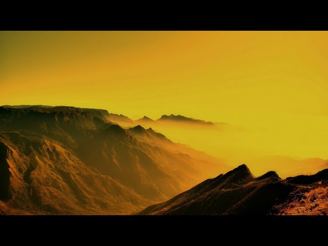 360 View Live Wallpaper Yellow Themed Living Mountain | 1080p 60 FPS | 10 Hours 56 Minutes No Sound