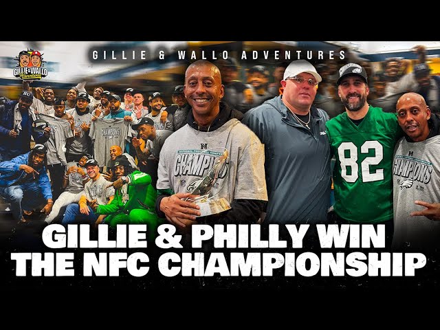 GILLIE IS GOING TO THE BIG GAME | GO BIRDS!