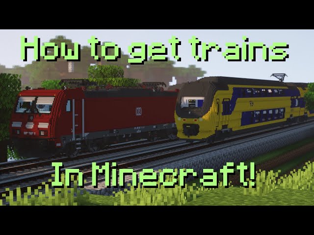 Immersive Railroading Minecraft Tutorial