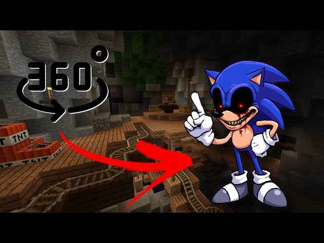 Sonic.exe hide and seek challenge but it's 360 degree video #4