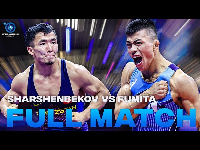 FUMITA Kenichiro (JPN) vs. Zholaman SHARSHENBEKOV (KGZ) | Seniors World Championships 2023 | Gold Me