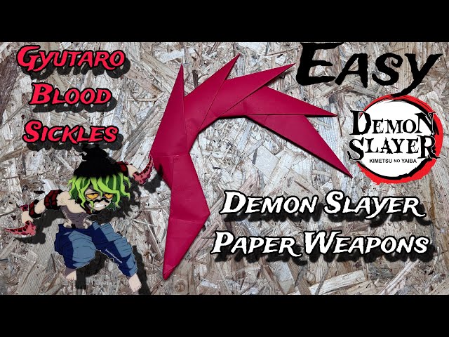 How To Make A Paper Ninja Weapons