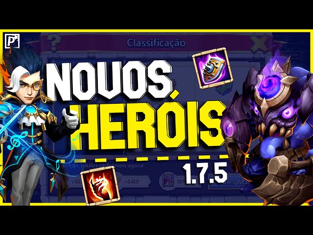 SAIU NOVA ATUALIZAÇÃO DO CASTLE CLASH! NOVOS HERÓIS ÉPICOS E VÁRIAS MUDANÇAS