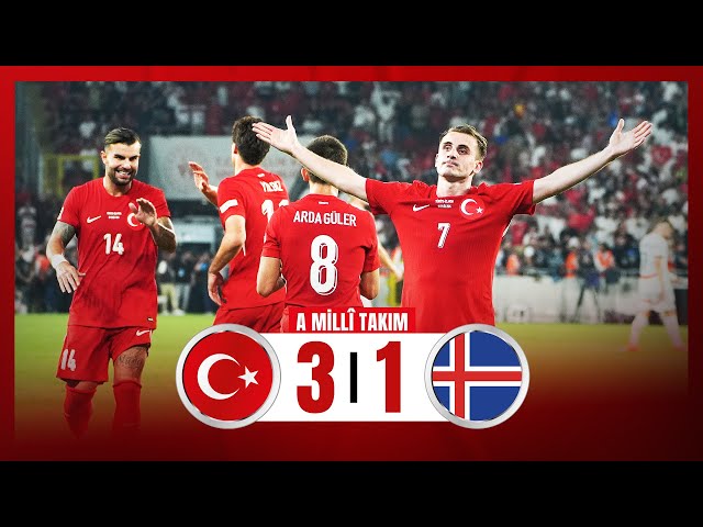 Maç Özeti | Türkiye 3-1 İzlanda