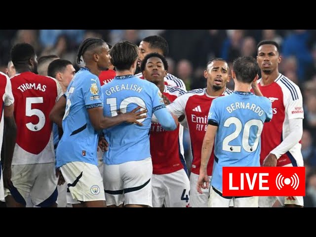 🔴LIVE: Arsenal vs Manchester City I Premier League 2024/25 | FULL MATCH