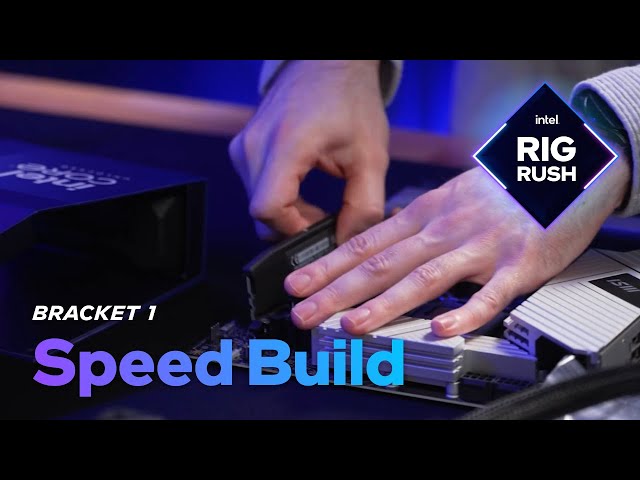 PC Building Challenge! | Intel Rig Rush Episode 1 | Featuring: Tech Tesseract | Intel Gaming