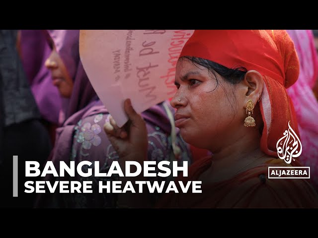 Bangladesh heatwave: Dhaka swelters under 40°C temperatures