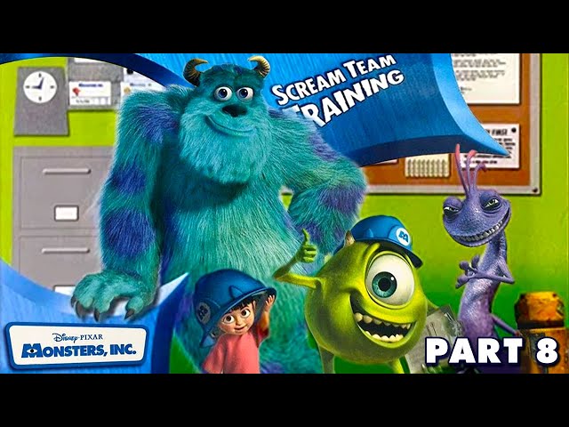 Disney Pixar's Monsters, Inc. Scream Team Training - Part 8 Gameplay | Canister Storage