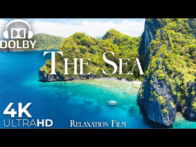 The Sea 4K • Scenic Relaxation Film with Peaceful Relaxing Music and Nature Video Ultra HD