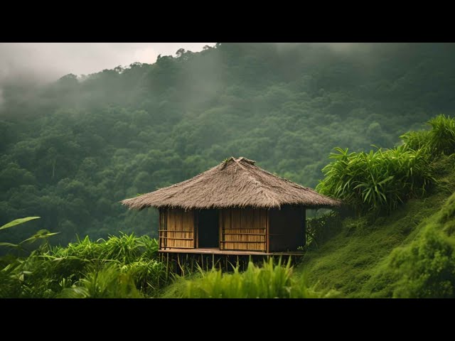 RAIN SOUND FOR SLEEP Cozy Rainy 🌧️ Relaxing ASMR for Sleep & Study