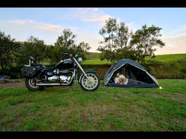 The Ultimate Solo Motorcycle Camping Adventure