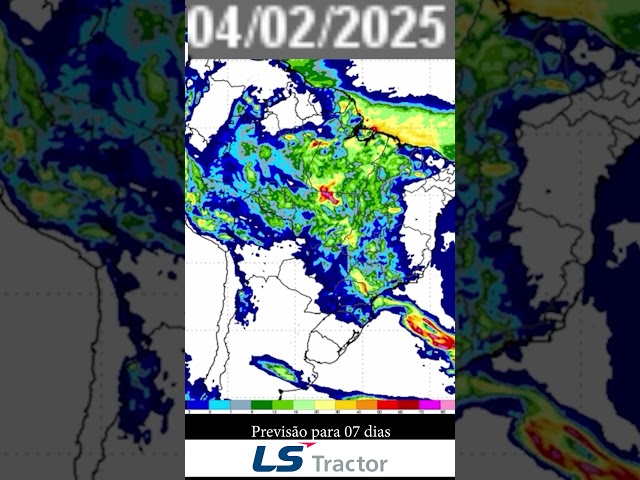 Chuvas intensas em boa parte do país. Alerta especial para a região sudeste.