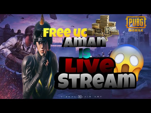 AMAN Live Stream PUBG room unlimited