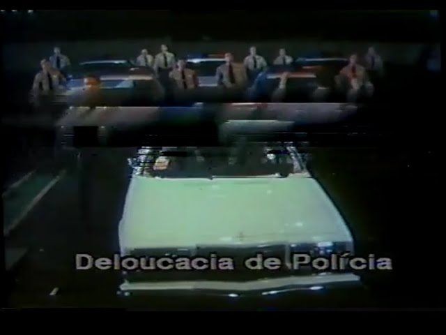 DELOUCACIA DE POLÍCIA (1986) Série- TVRIP RECORD, HERBERT RICHERS (Ep. Piloto)