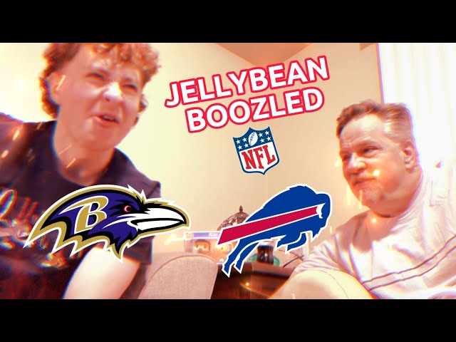 Punishing ourselves with BEAN BOOZLED JELLYBEANS *Ravens vs. Bills Game*