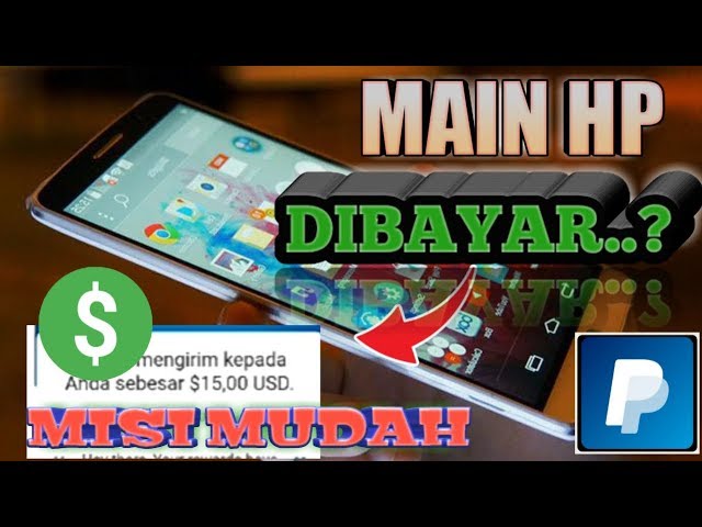 MAIN HP DIBAYAR | Aplikasi Penghasil Uang 2019