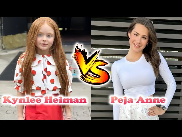 Peja Anne (ROCK SQUAD) VS Kynlee Heiman Stunning Transformation | From Baby To Now Years Old