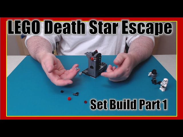 LEGO Star Wars - Death Star Escape  - Set Build - Part 1