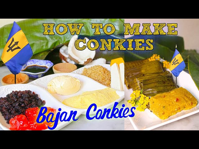 how to make conkies barbados