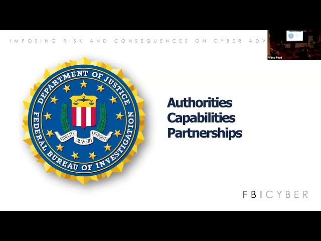 FBI: New Cyber Challenges and Recent Take-Downs