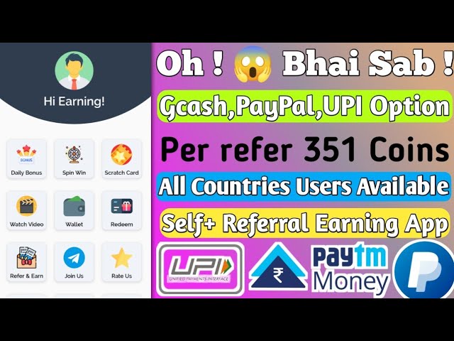 Instant 351 Coins in Referral | Best GCash,PayPal,UPI Earning App Of 2025 | Nova Karo App Review |