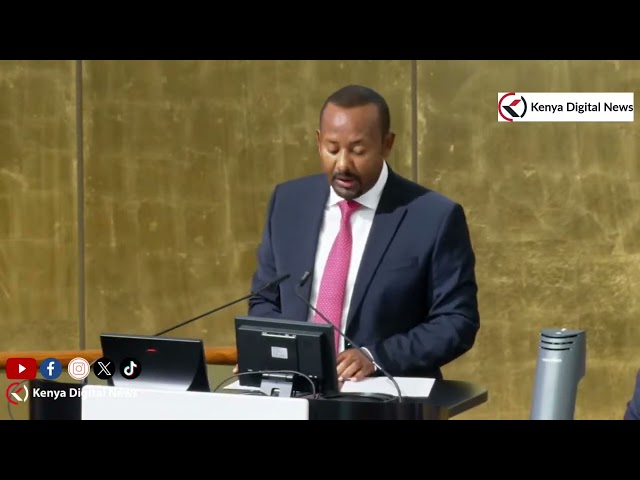 Listen to Ethiopia's Prime Minister Abiy Ahmed  Remarks in front of Pres Ruto Ahead of AUC Elections