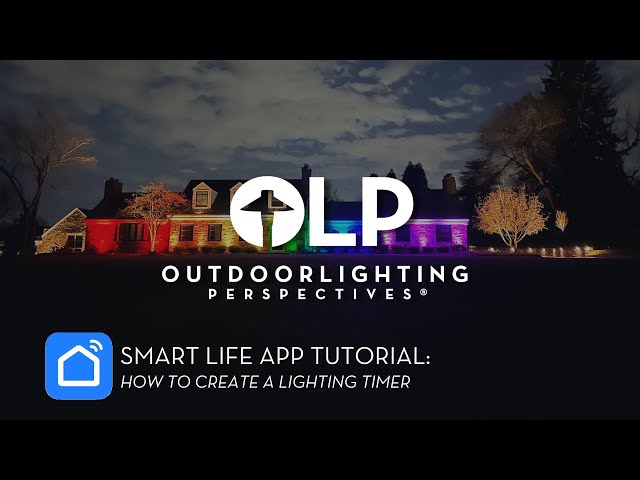 Smart Life App Tutorial | How to Create an Outdoor Lighting Timer | OLP St. Louis Landscape Lighting