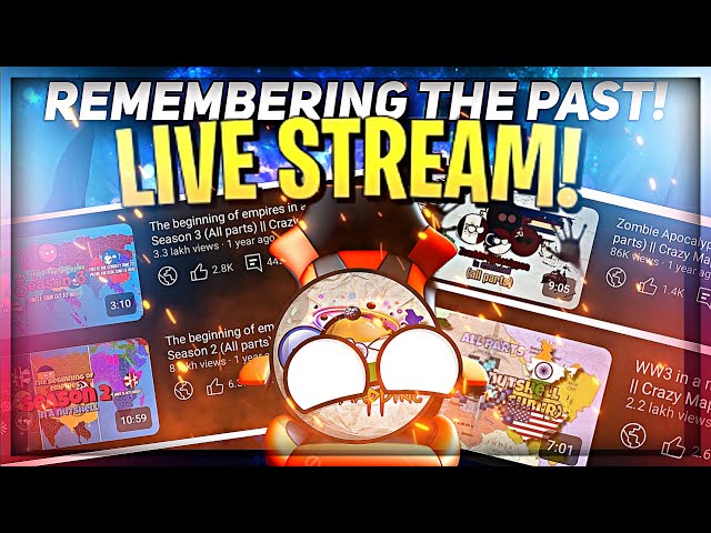 Live Stream!!🔥 Remembring Old Memories🥶[Beginning Of Empires X WW3 X WW4 X Others!]⚔ || CrazyMapping