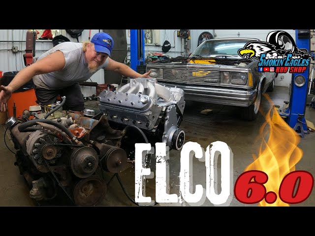 The Ultimate Elcamino Engine Swap! #gbody #ls #lsswap #engineswap