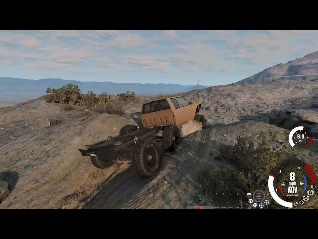 BeamNG.Drive- Is the 6x6 build good in the dunes?