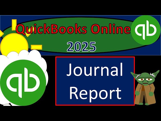 Journal Report 4220 QuickBooks Online 2025