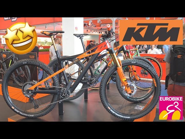 New KTM Bikes 2019  (Prowler, Scarp, Macina Kapoho) - Eurobike 2018 [4K]