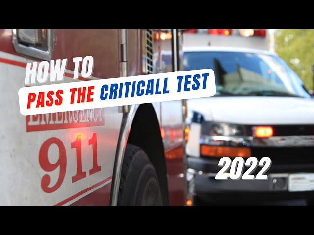 How to pass the dispatch CritiCall test in 2022