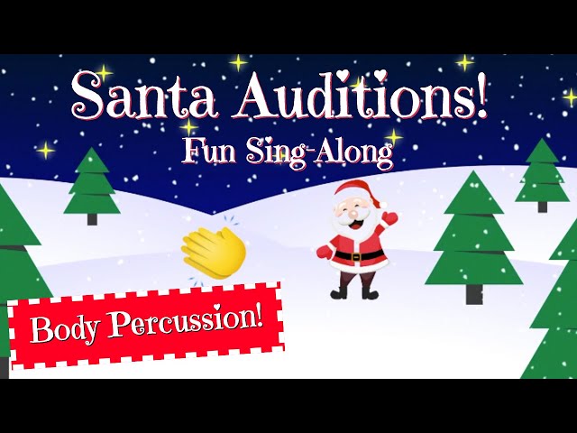 Holiday Song for Kids: Body Percussion Fun!