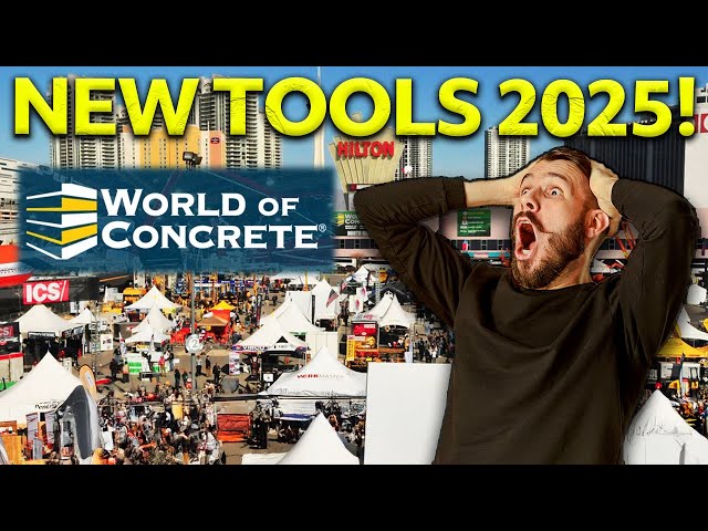 20+ New Tools from World of Concrete 2025!