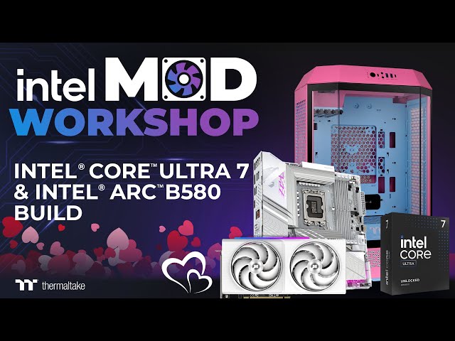 PC Giveaway + Valentines Build with Intel Core Ultra 7 265K Build in the Thermaltake Tower 300