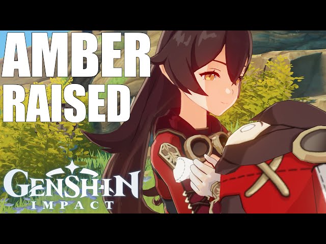 I did it... I raised Amber... (Genshin Impact)