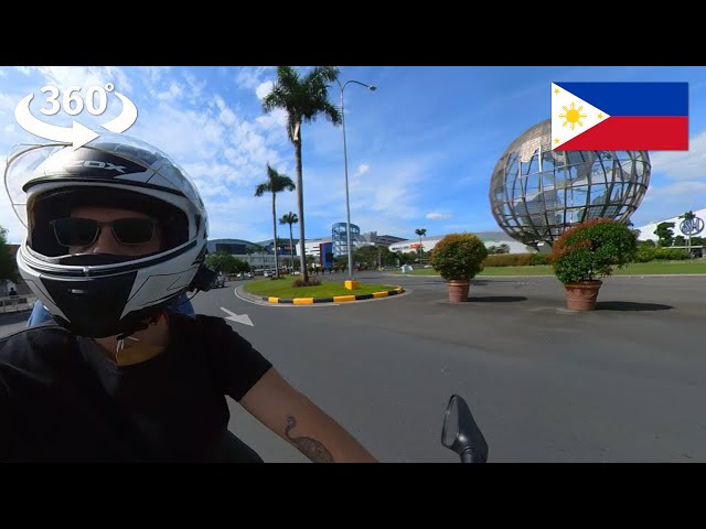 Mall Of Asia - Motorcycle Ride at MOA - 360 VR Video in Metro Manila