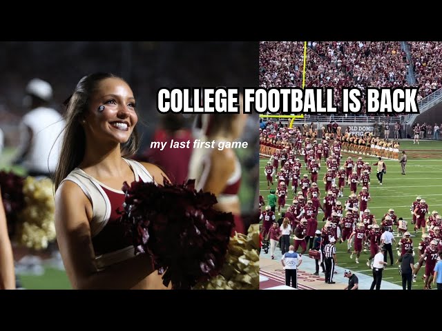 FIRST GAMEDAY Vlog | life as a Florida State Cheerleader