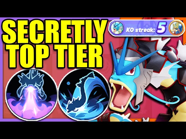 Is the entire Playerbase Sleeping on GYARADOS?! | Pokemon Unite